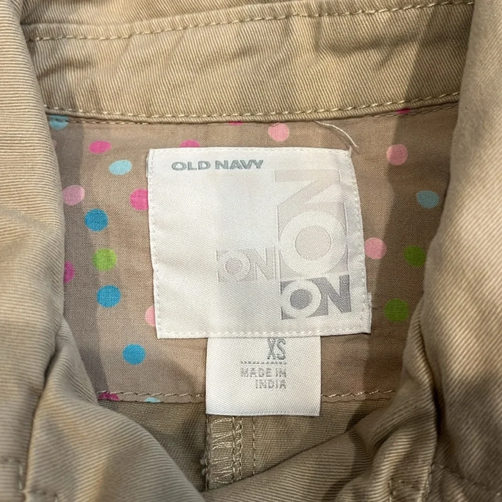 Old Navy | EUC Khaki Trench Coat for Little Girls